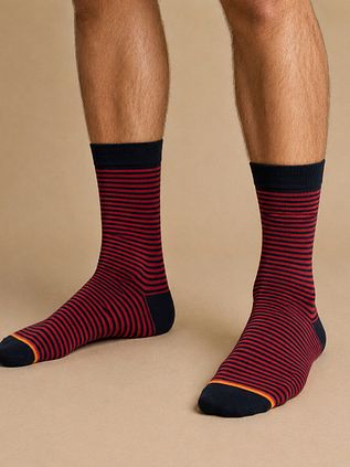 Suitable Socken Streifen Rot