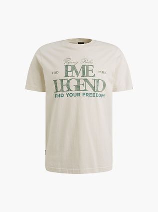 T-shirt PME Legend Jersey Artwork w kolorze złamanej bieli