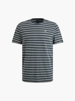 T-Shirt Vanguard Jersey Melange Niebieski