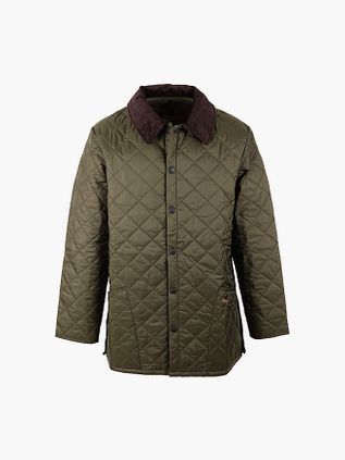 Barbour Liddesdale quiltet jakke i grønn