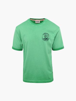 Scotch & Soda T-shirt med logo grøn