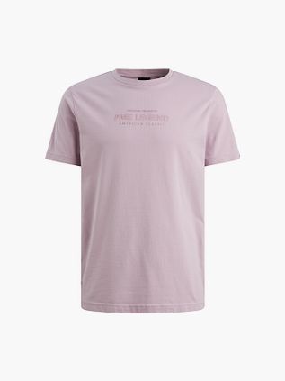 T-shirt PME Legend z logo w kolorze lawendowym