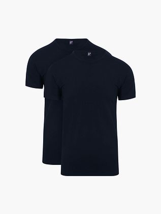 Alan Red Ottawa T-Shirt Stretch granatowy (2-pak)
