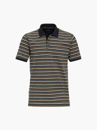CASAMODA Polo w zielone paski
