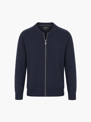 CASAMODA Pullover Zip Navy