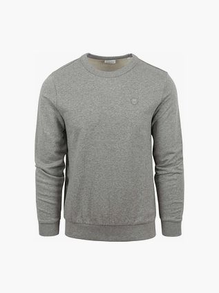 KnowledgeCotton Apparel Elm Melange Trøje Grå