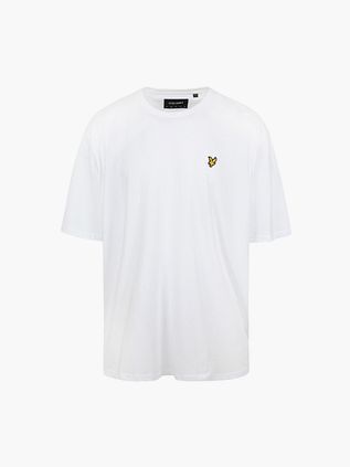 Lyle and Scott T-Shirt Plus Size biały