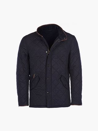 Barbour Pikowana kurtka Powell granatowa