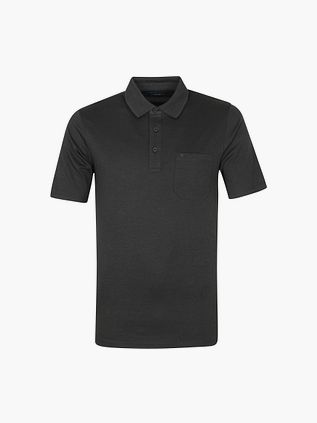 CASAMODA Polo w kolorze antracytowym melanż