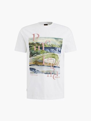 PME Legend T-Shirt z nadrukiem, białe