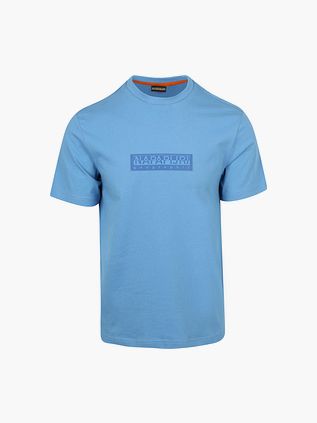 Napapijri T-shirt Logo Bleu