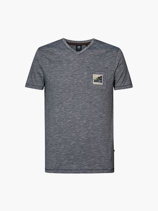 Petrol Whimsical T-shirt Blå