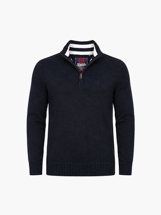 Superdry Half Zip Pullover Fleece Navy