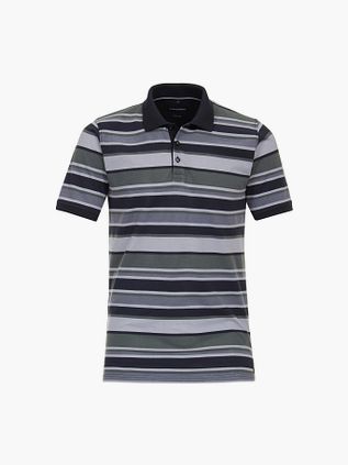 CASAMODA Polo w zielone paski