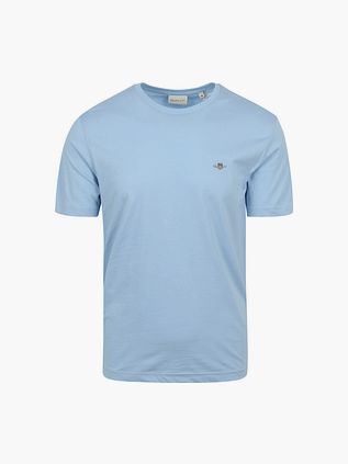 Gant T-shirt Shield Logo Lyseblå