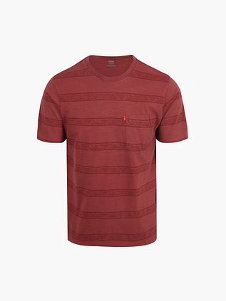 Levi's Classic T-Shirt Righe Rosso