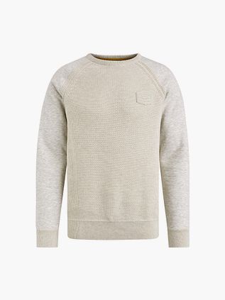 PME Legend Trøje Strik Sweat Ecru