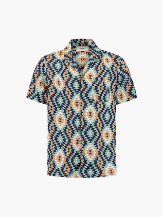 Shiwi Mayan Geo Camisa Manga Corta Verde