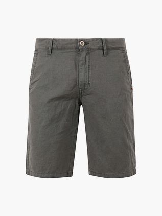 Short cargo de lino No Excess en verde