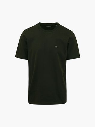KnowledgeCotton Apparel T-shirt Vert Clair