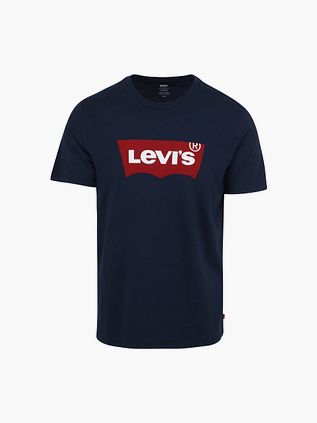 Levi's T-shirt med Grafiskt Logo i Navy