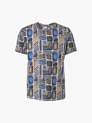No Excess Camiseta Estampado Azul