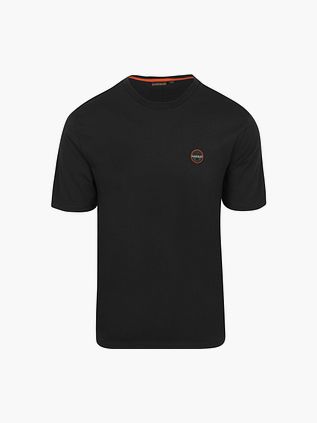 T-Shirt Napapijri Badge Negro