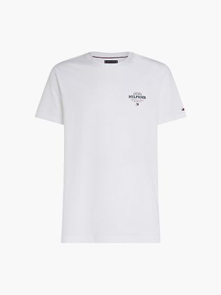 Tommy Hilfiger T-shirt Logo Monotype Hvid
