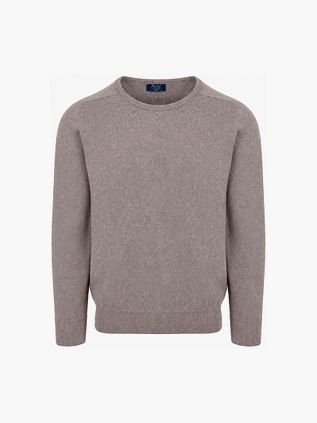 William Lockie Pullover Lammwolle Vole