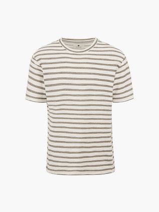 Anerkjendt Kikki T-shirt Grøn Stribet