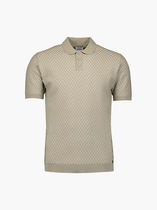 Dziana koszulka polo No Excess w kolorze taupe