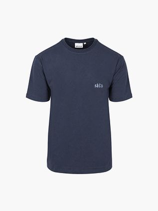 Supply & Co T-Shirt Backprint Trevor Bleu marine