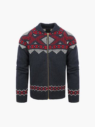 Superdry Vest Zip Donkerblauw