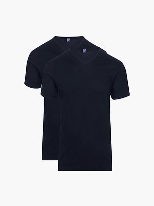 Alan Red Vermont T-shirt v-hals navy 2-pak