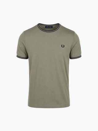 Fred Perry Twin Tipped T-shirt Green Z50
