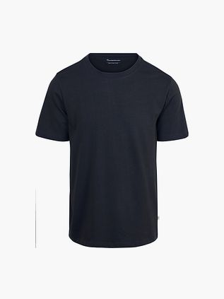 KnowledgeCotton Apparel T-shirt Marine