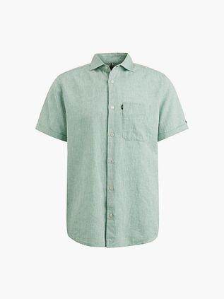 Vanguard Kortermet Linsskjorte Grønn