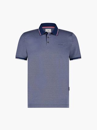 Polo piqué State of Art azul cobalto