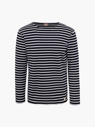 Armor-Lux Navy Trøje Striber