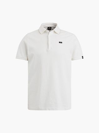 Dzianinowa koszulka polo Vanguard w kolorze ecru