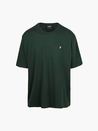 Lyle and Scott Plussize T-shirt Donkergroen