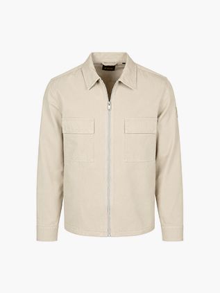 Overshirt BOSS Lorum w kolorze beżowym