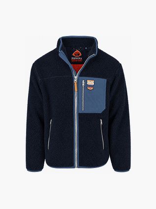 Superdry Jack Vintage Retro Fleece Navy