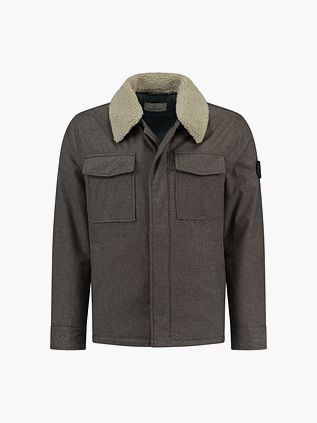 Dstrezzed Chaqueta Jaspeada Verde Oscuro