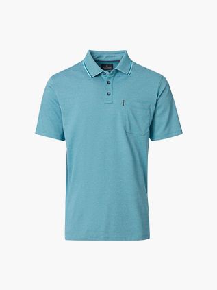 Koszulka polo CASAMODA Stretch w kolorze turkusowym