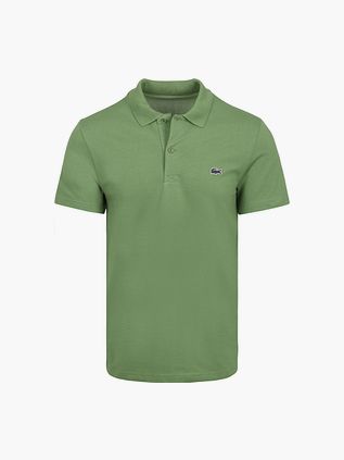 Lacoste Polo Respirant Vert Moyen