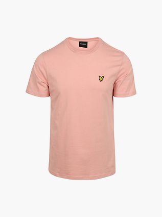 T-shirt Lyle and Scott Honeycomb w kolorze różowym