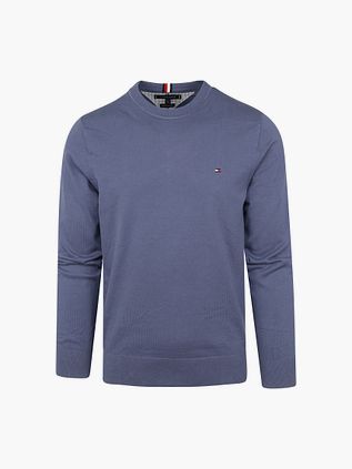 Tommy Hilfiger Pull Indigo Bleu 1985