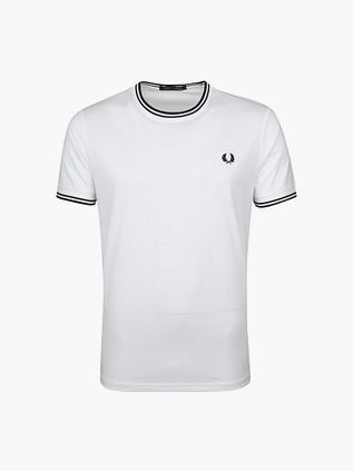 Biały T-Shirt Fred Perry
