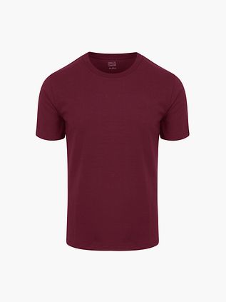 King Essentials T-Shirt The Shawn w kolorze burgundowym